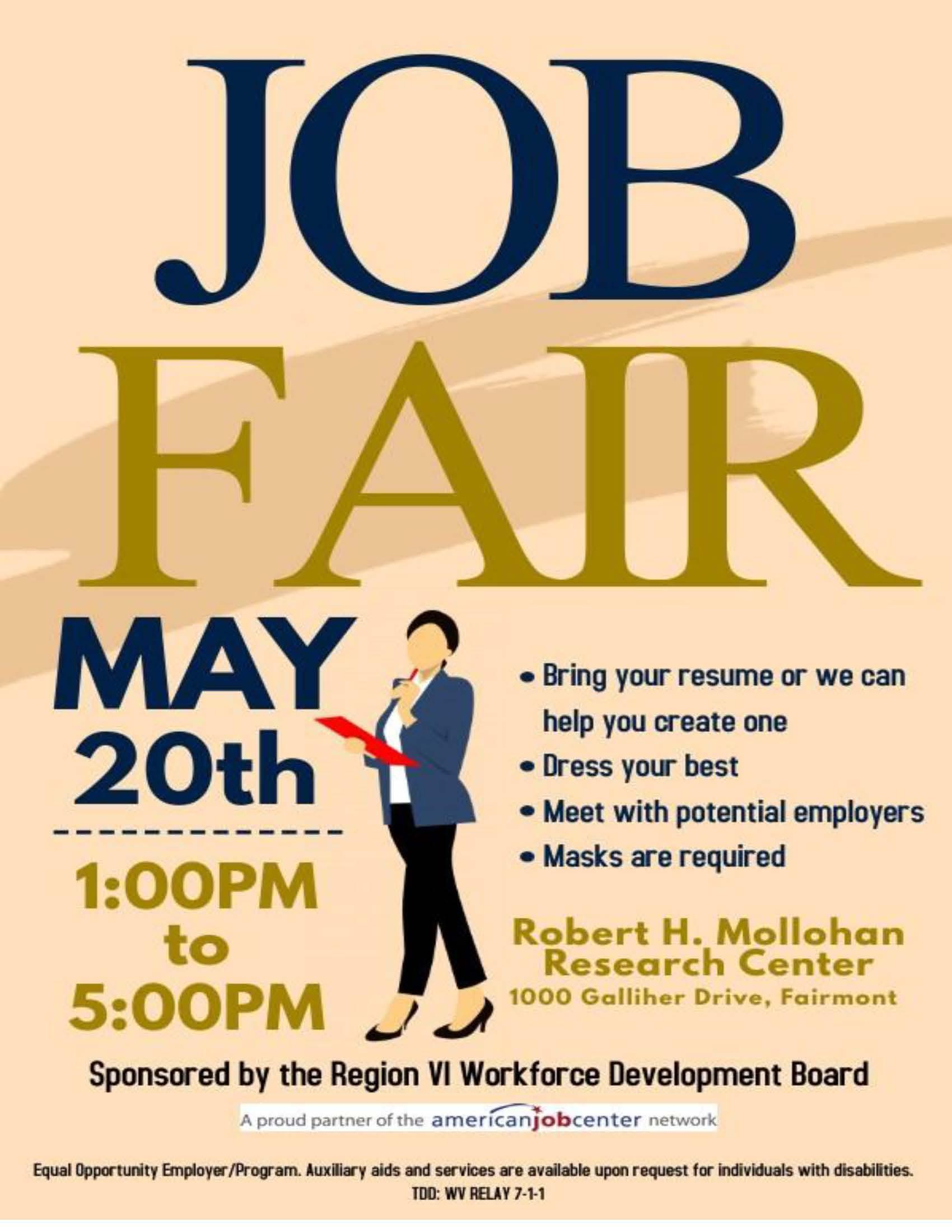 Job Fair May 20th